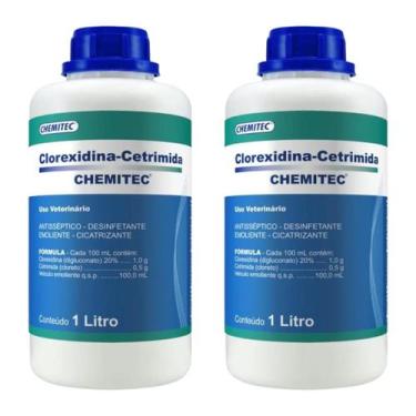 Imagem de Kit com 2 clorexidina cetrimida - CHEMITEC