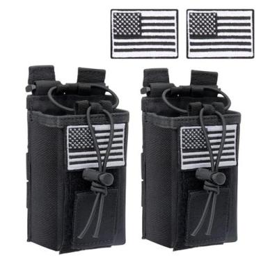 Imagem de Estojo de rádio tático Molle para Baofeng BF-F8HP PRO AR-5RM - MANGEMA