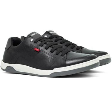 Imagem de Sapatênis Masculino Ferracini Lexus Couro Legítimo Casual Confortável,