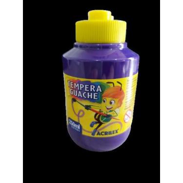 Imagem de Guache 250ml Acrilex violeta 516