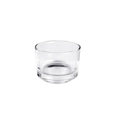Imagem de Pote Porta Vela Algodao Vidro Mini Vaso Redondo 180ml