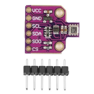Imagem de Chiffonade Módulo de sensor digital ambiental BME680 para temperatura, umidade, pressão e qualidade do ar com interface I2C e SPI 1,7-3,6V