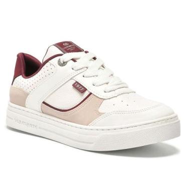 Imagem de Tênis Casual Feminino Via Marte 281-004-01, Branco, 36