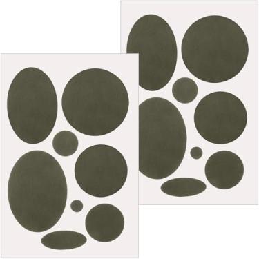 Imagem de Pndeyo 16 peças de remendos de jaqueta acolchoada, adesivo de reparo de nylon autoadesivo, tamanhos mistos à prova d'água para casacos, roupas, tendas, sacos de dormir, calças de esqui, reparo de