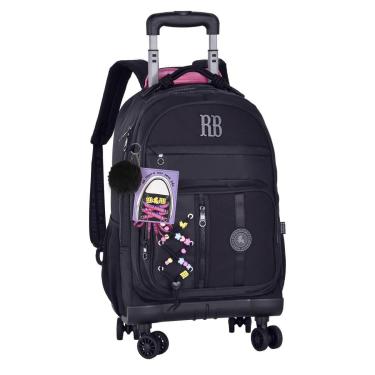 Imagem de Mochila Escolar Rodinhas 360° Rebecca Bonbon Bolsa Feminina-Feminino