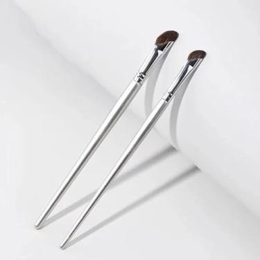 Imagem de 1 pincel elegante de sombra de nariz para foice, multifunções, corretivo de cabeça chanfrada, reparador facial, detalhes dos olhos, pincel de maquiagem (S)