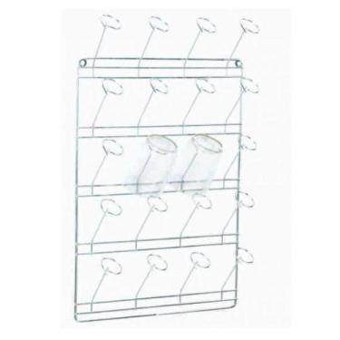 Imagem de Escorredor De Copos De Parede Com Capacidade Para 20 Copos - Santa Edw