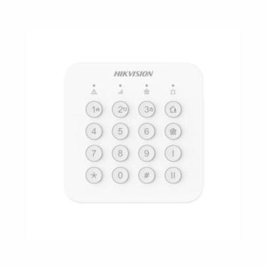Imagem de Teclado Hikvision Ds-pk201b-we Led, Sem Fio, Ax Home, Branco