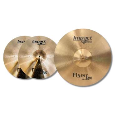 Imagem de Kit 14 Chimbal Hit-Hat + 20 Ride Finest Liga B10 Spanking