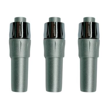 Imagem de Kit com 3 Terminal Triplo Borden com Torneira Regulagem Spray Equipo C