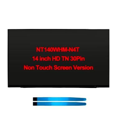 Imagem de Lenboes Tela LCD de 35.6 cm HD 1366 x 768 30 pinos de substituição para HP Fortis 14 G11 Chromebook NT140WHM-N4T (tela HD não sensível ao toque)