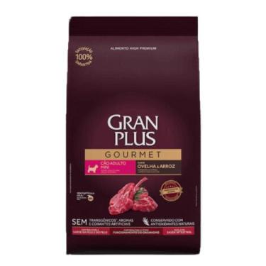 Imagem de Ração GranPlus Gourmet para Cães Adultos de Porte Mini Sabor Ovelha e 