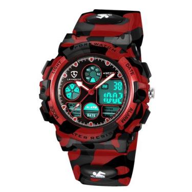 Imagem de Reloj Infantil Bomieux Analógico Digital Impermeable 50m con Alarma