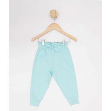 Imagem de Calça Infantil Jogger Textura Marisa Tam 1 a 3-85031, Azul, 3