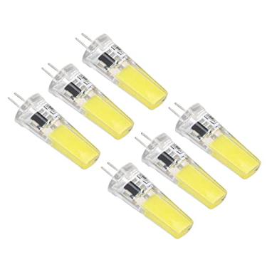 Imagem de Zerodis 6 Unidades G4 LED Lâmpadas COB Lâmpadas LED 500LM Iluminação de 360 ​​graus para Lustre de Teto de Escritório Doméstico de Gabinete de Paisagem (Luz Branca)