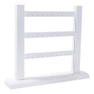 Imagem de Wzmzjy Suporte para Brincos de 3 Níveis, Porta-brincos, Organizador de Joias para Artesanato E Decoração de Casa, Expositor para Sala de Estar, Decoração de
