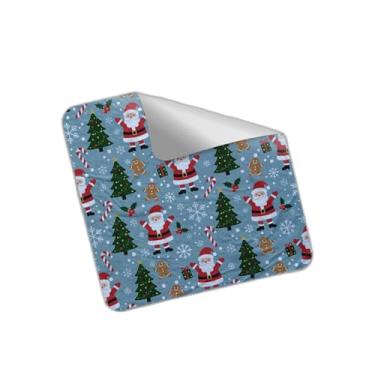 Imagem de Adesivos Redondos Natalinos 25 Unidades Com Estampa Merry Christmas - Tamanho 50x50cm