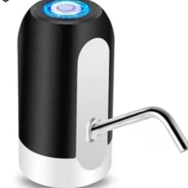 Imagem de Dispensador Bomba Garrafão Água Elétrica USB 20L - Universal Submersível Autonomia 8 Galões, Fácil Carga Inox Silicone