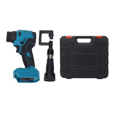 Imagem de Alicate de quilha de aço leve elétrico Cabeça giratória de 360 ​​graus Força de perfuração ajustável Agulha de liga de aço alimentada por bateria para instalação no teto Fixação