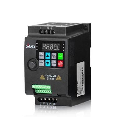 Imagem de Inversor de Frequência Vetor 1 Fase AC220V VFD Conversor Variável para Controle Estépico Configuração Inteligente Parâmetros Alto Torque em Baixa Execução Múltiplos Segmentos Regulação Automática Tens