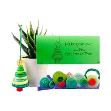 Imagem de Kit De Ornamento De Botão De Papai Noel Feito À Mão, Decoração De Nata