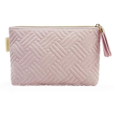 Imagem de Bolsa de cosméticos BAGSMART Small Elegant Roomy Impermeável Rosa