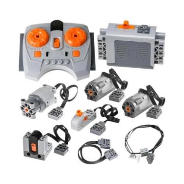 Imagem de Conjunto De Blocos De Montar Motor MOC M L De Alta Tecnologia Com Cont