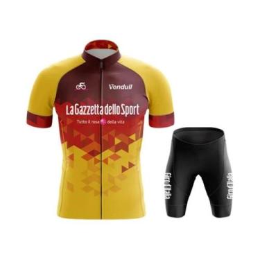 Imagem de Conjunto De Camiseta De Ciclismo Masculina Tour De Giro D'ITALIA, Unif
