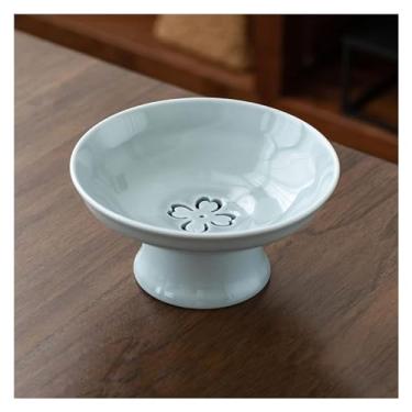 Imagem de fruteira cesta Cesta de frutas e vegetais de bancada, tigela drenável, prato de frutas, cerâmica doméstica, sobremesa de pés altos, tigela de frutas bancada