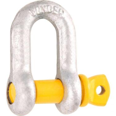 Imagem de Manilha Para Cabo De Aço 7-8 Reta Pesado Galv Vonder Plus