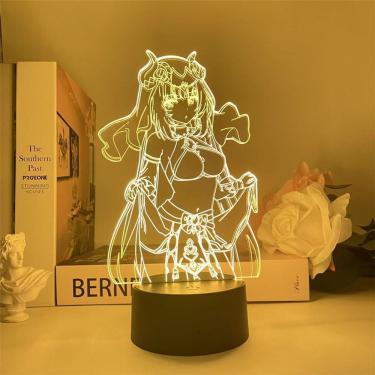 Imagem de Luz noturna LED 3D Plants vs Zombies Nilous Color Changing