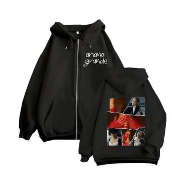 Imagem de Moletom Unissex Oversized Hip Hop Rapper Ariana Grande Brighter Days A