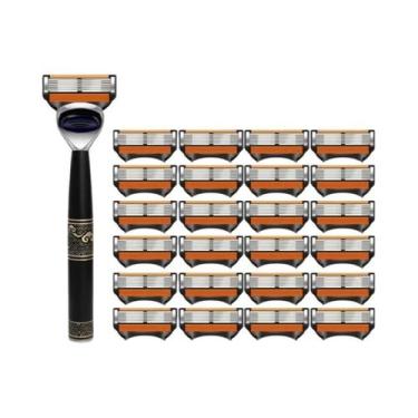 Imagem de Navalha De 6 Lâminas Para Depilação Das Pernas E Axilas, Navalha Manua