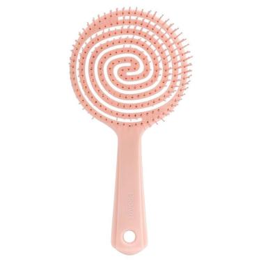 Imagem de Escova de Cabelo Redonda Proart Easy Flexi Rosa 1 Un-Unissex