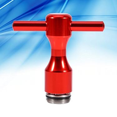 Imagem de Naroote 2 Peças de Pesos de Taco de Golfe Vermelho Leve e Durável Ferramenta de Chave de Golfe para Tacos, Material de Liga de Alumínio para Diferentes Necessidades, Força Moderada Necessária, para