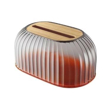 Imagem de Suporte para caixa de lenços de papel, toalha de papel, cor pura, vertical, sala de estar, banheiro, mesa, caixa de lenços faciais, capa (preto)