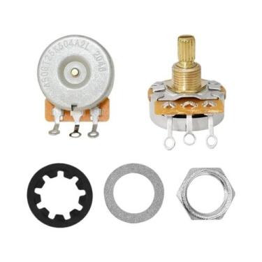 Imagem de Potenciômetro Genuíno CTS Para Guitarra 3 Peças A500K A250K B250K Baix