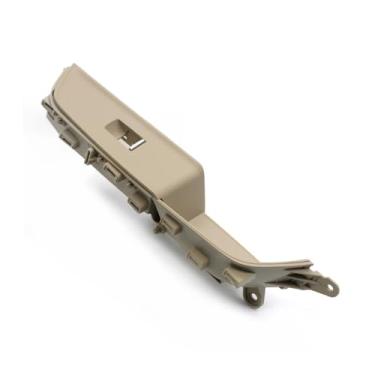 Imagem de Compatível com bmw série 6 gt g32 2017-2022 630i 640i lhd rhd frente interior maçaneta da porta painel janela levantador interruptor capa guarnição(LHD Beige-FR)