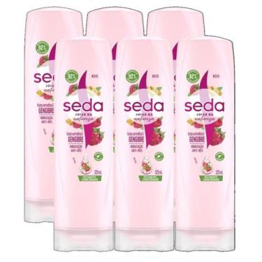 Imagem de kit 6 Condicionador Seda Frutas Vermelhas E Gengibre 325ml
