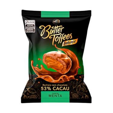Imagem de Bala Butter Toff 53% Cacau Menta 90g - Arcor