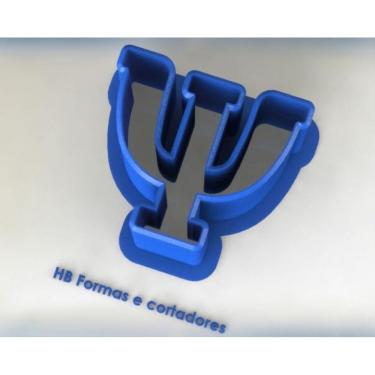 Imagem de Cortador Símbolo Psicologia Tamanho 5 Cm