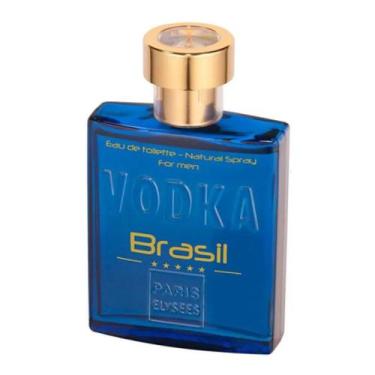 Imagem de PERFUME MASCULINO VODKA BRASIL BLUE PARIS ELYSEES EDT Volumetria:100ml