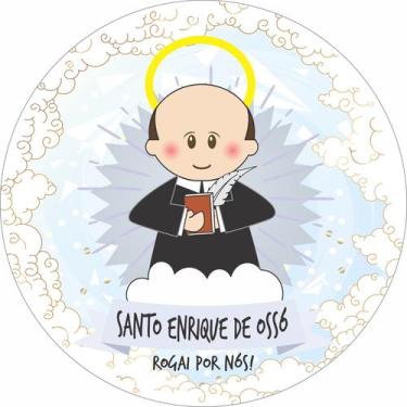 Imagem de Painel de Lona Redondo Santinhos Católicos Santo Enrique de Ossó - Fab