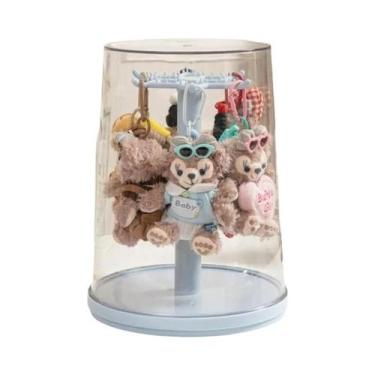 Imagem de Estojo De Armazenamento Transparente Rotativo Para Exibição De Brinque