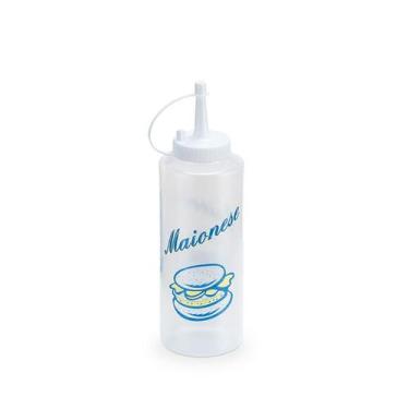 Imagem de Bisnaga maionese decorada de plastico 350ml - PLASDURAN