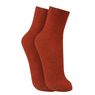 Imagem de Meia Casual Sem Punho Trifil, 39 a 43, Vermelho escuro