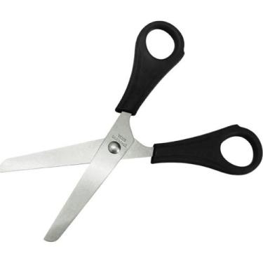 Imagem de Tesoura Escolar G-0120 Preta 13CM Caixa com 20 - Gramp Line