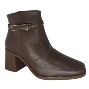 Imagem de Bota Bebecê Cano Baixo em Couro-Feminino