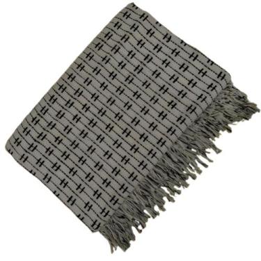 Imagem de Manta Pra Sofá Gigante Grande Algodão 2,40m x 1,80m Tijolinho - Itens 