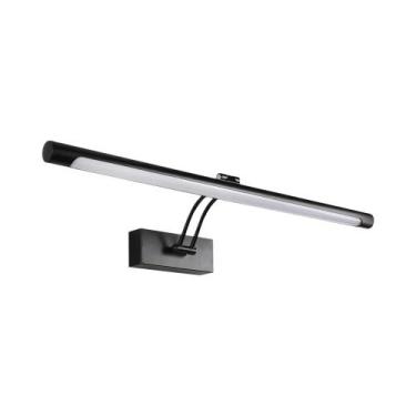 Imagem de Luminária De Parede LED Preta E Prata Para Interiores 8W 12W, Arandela